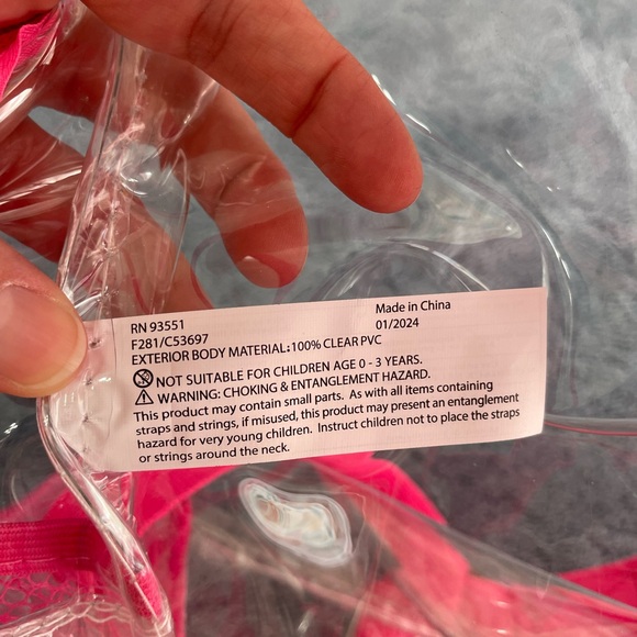 🫧🩷Clear Backpack - Picture 5 of 9